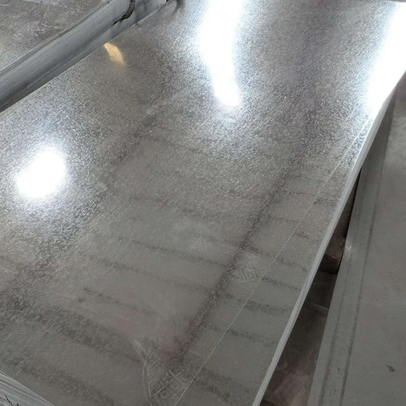 Galvanized steel plate